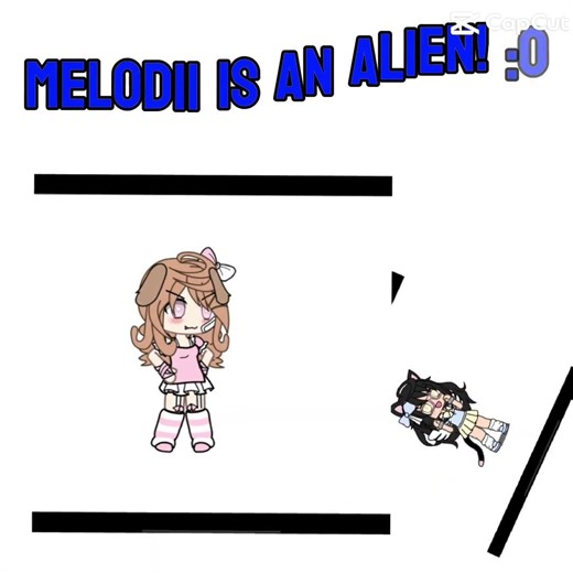 They are aliens :O #capcut #gacha #alien