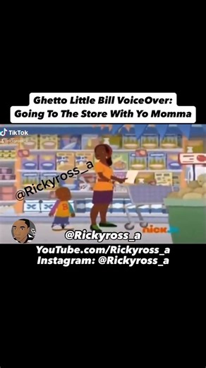 Ghetto Little Bill VoiceOver: Going To The Store With Your Momma | Follow Me On Instagram: @Rickyross_a and @rickyross_a2 #Rickyross_a #rickyross_a2 #voiceover #voiceovers #relatablememes #parody #nickeoldeon #cartoon #viral #cartoonclips #cartoonmemes #hoodclip #hoodcartoons #memes #childhood #childhoodruined #classiccartoons #80s #90s #2000s #2000snostalgia #mom #store #shopping #growingupblack #HappyBlackHistoryMonth #BlackHistoryMonth #littlebill | Ricky Mcgruder