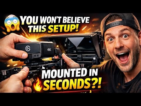 Assembly Session: Elgato Facecam 4K + Teleprompter Mounting | #asmrvideos #teleprompter #elgato