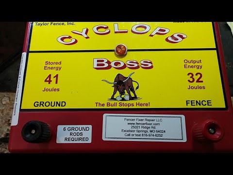 THUMBS UP! Electric Fence Charger Review | Cyclops Fence Charger Repair | Cyclops Boss