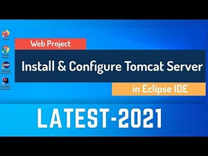 Install & Configure Apache Tomcat in Eclipse IDE |How to Configure Tomcat Web Server in Eclipse IDE