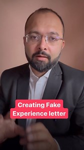 Creating and submitting fake and forged experience letter #fake #forged #experience #viral #job ##document #trendingreels #explorepage | Vikas Nagwan