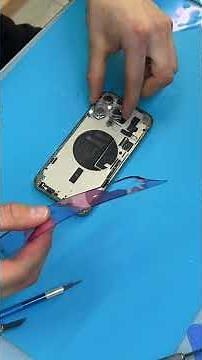 📱 iPhone 15 Pro Max Backcover kaputt? 😳 So wird es richtig repariert!