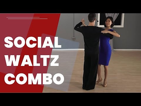 Social Waltz Basic Combo (3 Basic Moves Combined)