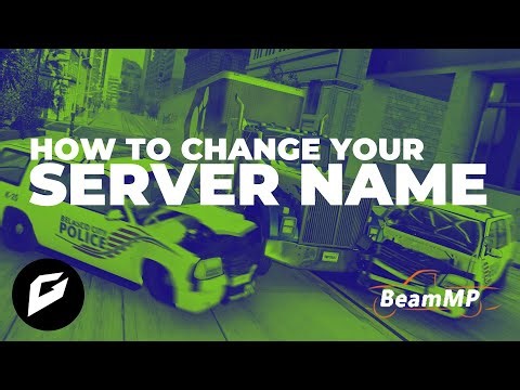 How To Change Your BeamMP Server Name