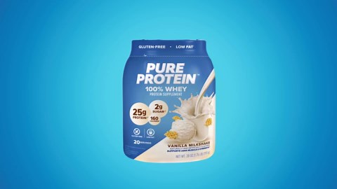 Pure Protein 100% Whey Protein Powder, Rich Chocolate, 25 g Protein, 1.75 lb (Packaging May Vary)
