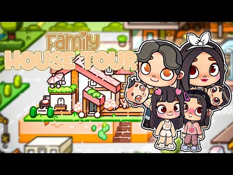 MA FAMILY HOUSE TOUR SUR AVATAR WORLD!