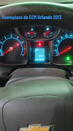 Reemplazo de Módulo ECM en Chevrolet Orlando 2013
