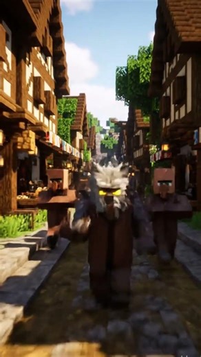 POV: I Attacked a Minecraft Villager… He Turned Into a Wolf 😱