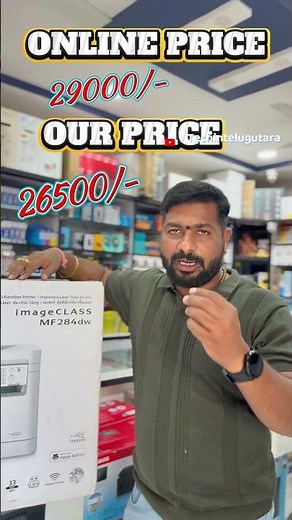 Canon Image Class 284DW Wireless Multifunction All in One Laser Printer II Techintelugutara