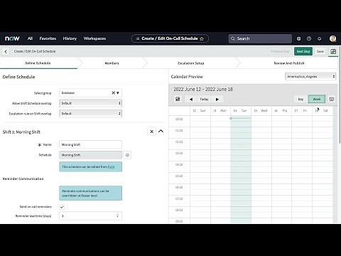 On-Call Scheduling | Edit an on call Schedule