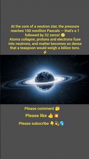 The Unbelievable Power Inside a Neutron Star 🌌⚡