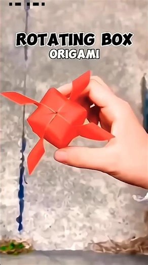 how to make Rotating box 🚀🎉👍🧧 #paper #shorts