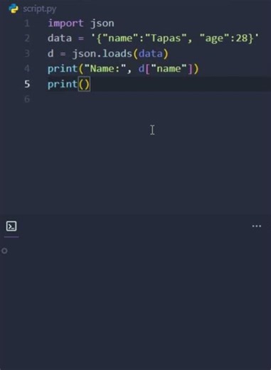 JSON to Dictionary Viewer in Seconds 🔥 | Python Dev Tools #shorts