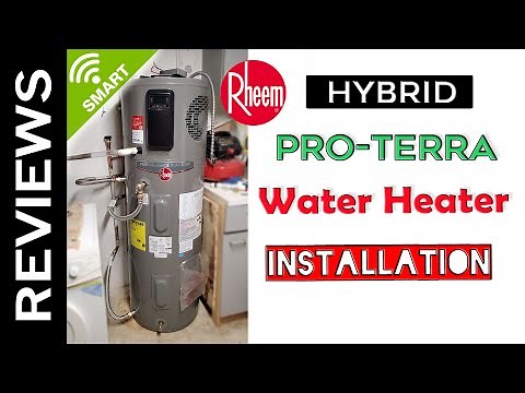 Rheem Electric Hybrid Water Heater Installation
