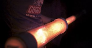 Holding an Explosion: Capturing a Transparent Spud Gun at 20,000fps