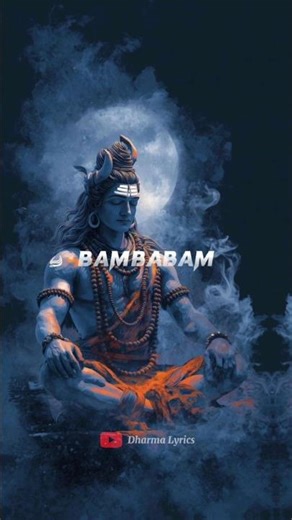 Babam Bam - Paradox 📿| Dharma Lyrics | #sanatandharma #viral #shiv #babambam #paradox