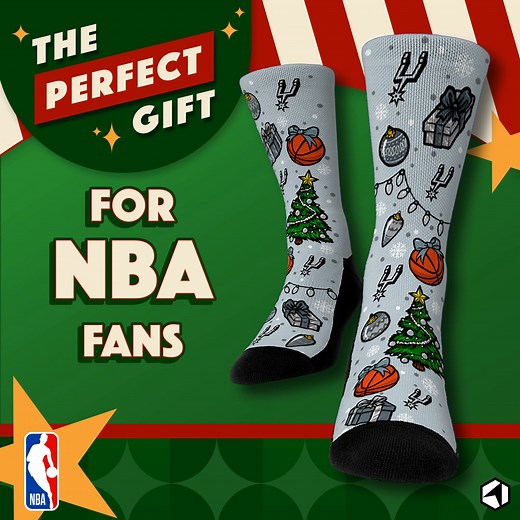 🎄 NBA STOCKING STUFFERS! 🏀 Shop the official NBA collection | Rock 'Em Socks