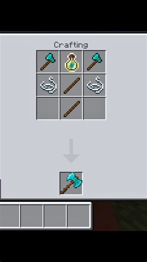 Minecraft Crafting Custom Items #minecraftshorts #minecraftmemes