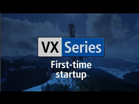 VX Series 150 W - 2 kW Setup / Startup