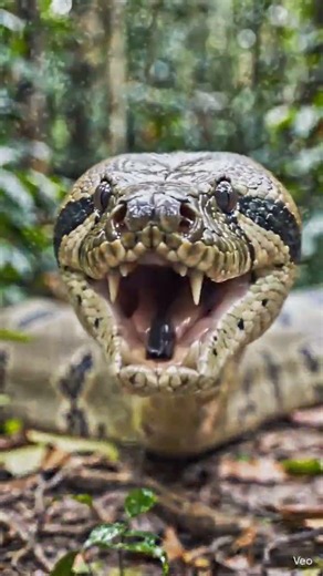 Giant Anaconda Terror in the Amazon Rainforest 🐍 | Cinematic 8K Wildlife Documentary