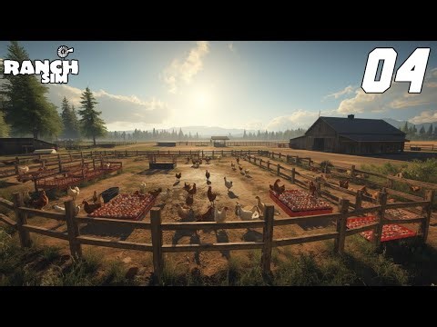 MEGA CHICKEN FARM BUILD 🐔🔥 | Ranch Simulator Gameplay | Biggest Poultry Farm Setup