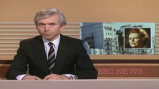 Additonal footage: BBC 9 o'clock news report on the Brighton bombing