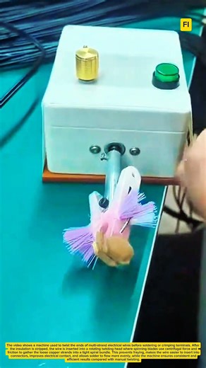 Wire Twisting and Stripping Process