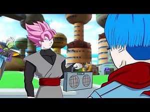 SSJ9K Trunks vs Goku Black rap only