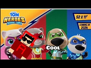 A reacts to the talking tom heroes suddenly super trailer coming in 2024!
