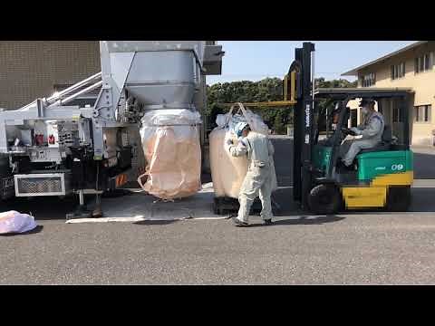 脱臭装置の活性炭交換工事