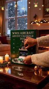2025 Aircraft Advent Calendar – World War II Plane Edition ✈️ 🎄 Countdown to Christmas with 24 classic WWII aircraft models 🛠️ Each door reveals a detailed mini plane to assemble or display 🌍 Learn aviation history while building your collection 🎁 Perfect gift for plane enthusiasts, collectors & history buffs | Clapseem-IU