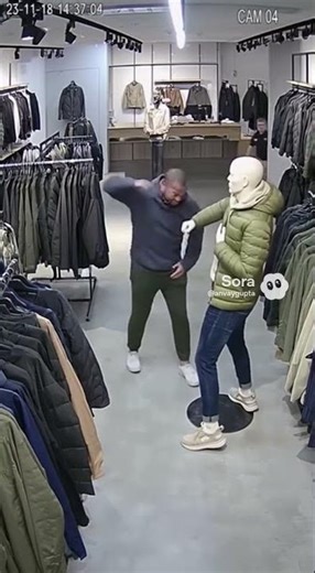 Mannequin Comes to Life 🤣!