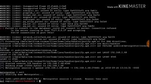 METASPLOIT : Automatiza el proceso de creacion e inyeccion de payload en un archivo de extension .apk legitimo para asi obtener una conexion remota en un SO Android fuera de la red local mediante un tunel ssh. Archivos de descarga en : https://t.me/Ivam3_Bot | Ivam3