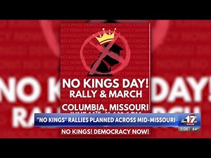 "No Kings" rallies planned across Mid-Missouri