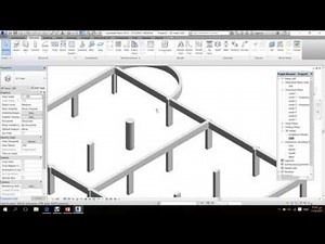 06- Modeling Structural Beams in REVIT
