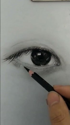 Hyper Realistic Eye Drawing Tutorial | SketchNShades