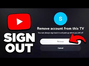 How to Sign Out of YouTube on TV (2025) - Full Guide