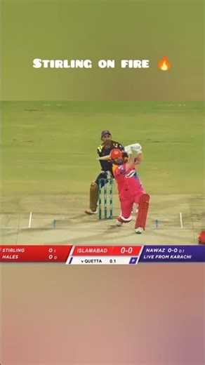 Stirling on fire 🔥#cricketlover #viral