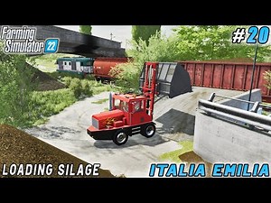 Rolling & fertilizing crops, loading silage to wagons with new loader | Italian Farm | FS 22 | #20