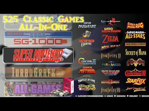 Only THE BEST Retro Games All-In-One Mini Pi System