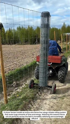 Fastest Farm Fence Installation Method Ever