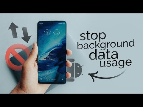 How to Stop Background Data Usage on Android (tutorial)