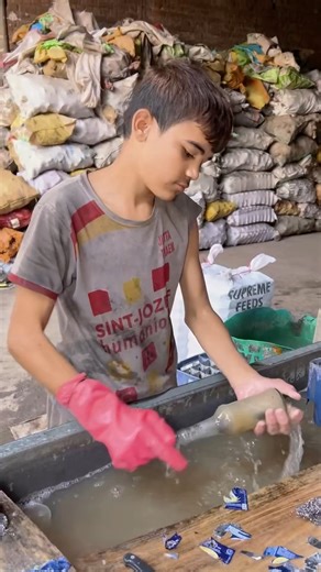 Eco-Friendly Glass Bottle Recycling