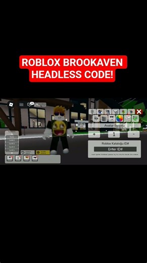 #roblox HEADLESS CODE!2025 NEW