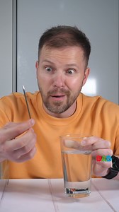 Can a bent nail straighten when put in salty water with a battery? Despite how it appears, the battery and salt have no effect here. What's crucial is the material of the nail and the temperature of the water; this is where science comes in. The nail is made out of Nitinol - an alloy of nickel and titanium. Nitinol is also known as memory metal as it remembers its previous form. When exposed to 500 degrees Celsius for 5 minutes, the atoms inside Nitinol become fixed in their position. Once coole