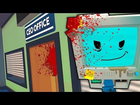 TEMP BOT MURDERED HIS OWN BOSS (Secret CEO Office!) | Job Simulator VR Infinite Overtime HTC Vive)