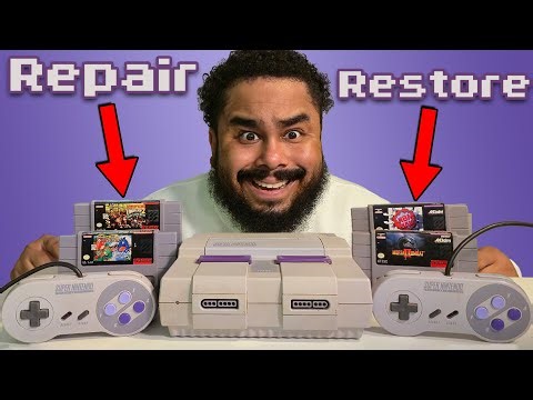 Repairing and Restoring SNES!