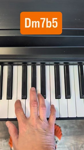 D Half Diminished 7th Chord Piano Inversions #pianotutorial #easypiano #pianochords | Somerset Academy of Music