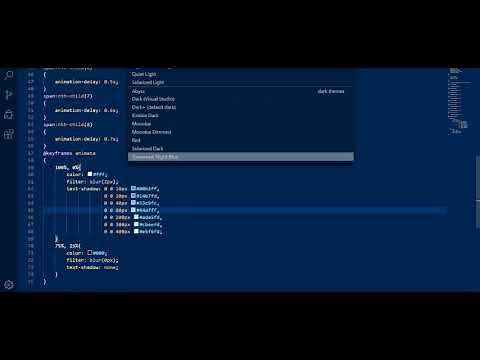 How change a color theme in Visual Studio || كيف نغير لون الخلفية في فيجوال ستوديو؟!